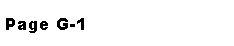 Text Box: Page G-1